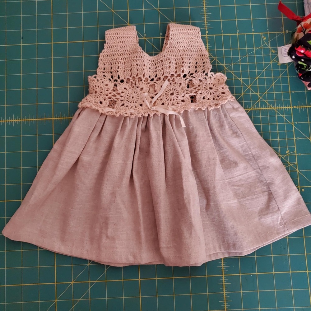 Handcrafted Crochet Kids Dress